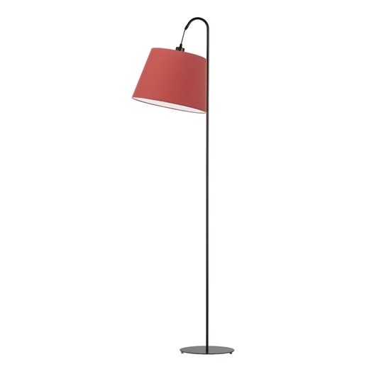 Nowoczesna lampa podłogowa z czerwonym abażurem TALLIN ze sklepu Lysne w kategorii Lampy podłogowe - zdjęcie 181857492