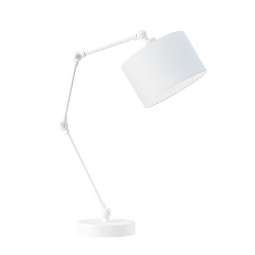 Biała lampka nocna do sypialni ASMARA ze sklepu Lysne w kategorii Lampy stołowe - zdjęcie 181858032