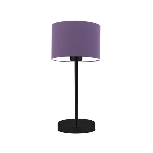 Nowoczesna lampka nocna LED w stylu vintage NICEA z fioletowym abażurem ze sklepu Lysne w kategorii Lampy stołowe - zdjęcie 181858483