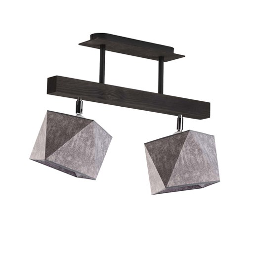 Designerski plafon sufitowy z drewna ASTIR 2-punktowy regulowany ze sklepu Lysne w kategorii Lampy wiszące - zdjęcie 181860171