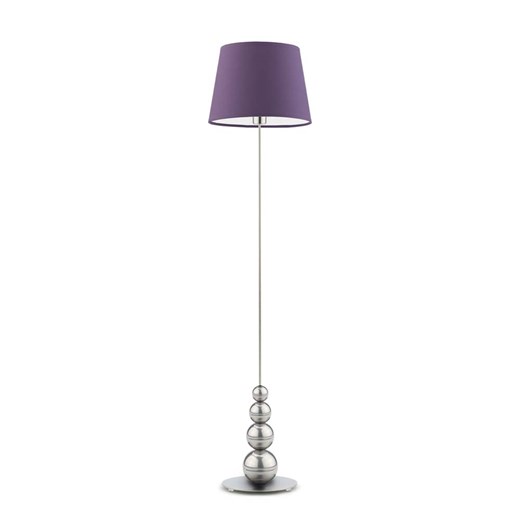 Srebrna lampa podłogowa do czytania w łóżku LIZBONA ze sklepu Lysne w kategorii Lampy podłogowe - zdjęcie 181860444