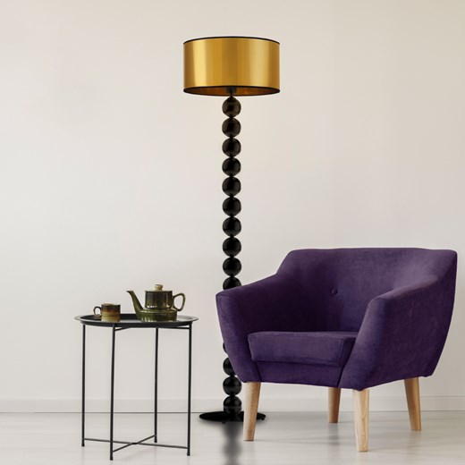 Nowoczesna lampa podłogowa do pokoju GIZA MIRROR ze sklepu Lysne w kategorii Lampy podłogowe - zdjęcie 181860723