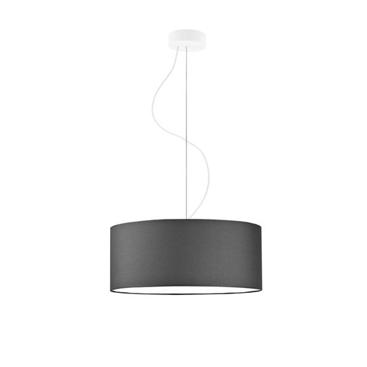 Elegancka lampa wisząca do salonu HAJFA fi - 40 cm - kolor grafitowy ze sklepu Lysne w kategorii Lampy wiszące - zdjęcie 181861470