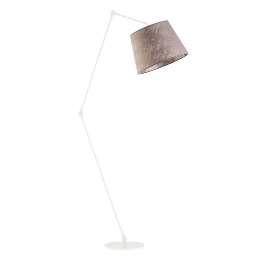 Biała lampa stojąca na wysięgniku MANILA ze sklepu Lysne w kategorii Lampy podłogowe - zdjęcie 181861814