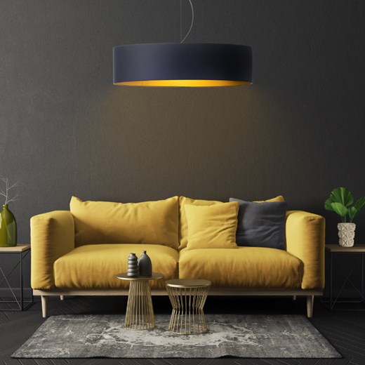 Żyrandol do salonu PORTO GOLD fi - 80 cm ze sklepu Lysne w kategorii Lampy wiszące - zdjęcie 181862383