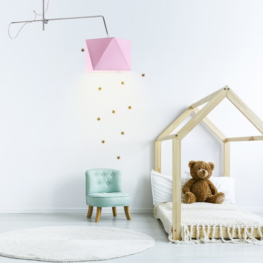Nowoczesna lampa sufitowa do pokoju dziewczynki BUFFALO z regulowanym ramieniem ze sklepu Lysne w kategorii Lampy dziecięce - zdjęcie 181862394