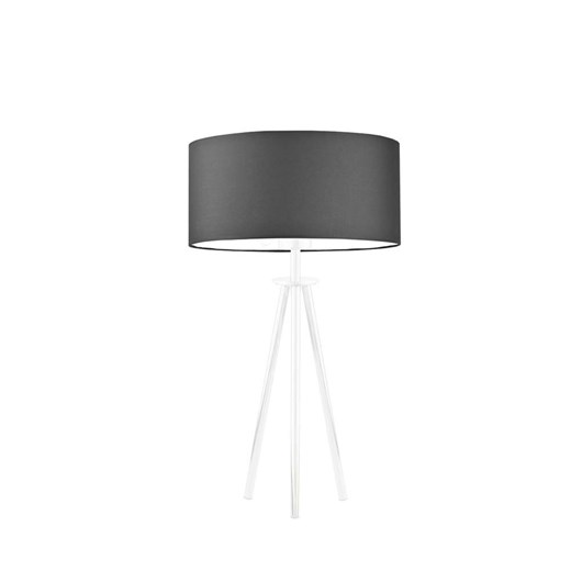Biało-szara lampa stołowa na trójnogu w stylu skandynawskim ALTA ze sklepu Lysne w kategorii Lampy stołowe - zdjęcie 181862660