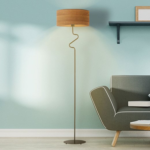 Nowoczesna lampa podłogowa do salonu MORONI ECO ze sklepu Lysne w kategorii Lampy podłogowe - zdjęcie 181863803