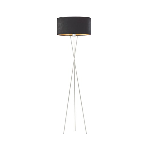 Lampa podłogowa na trójnogu w stylu glamour PARYŻ VELUR ze sklepu Lysne w kategorii Lampy podłogowe - zdjęcie 181864062