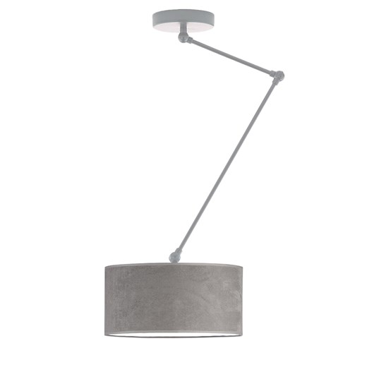 Szara lampa sufitowa z przegubami NEWA VELUR ze sklepu Lysne w kategorii Lampy sufitowe - zdjęcie 181864483