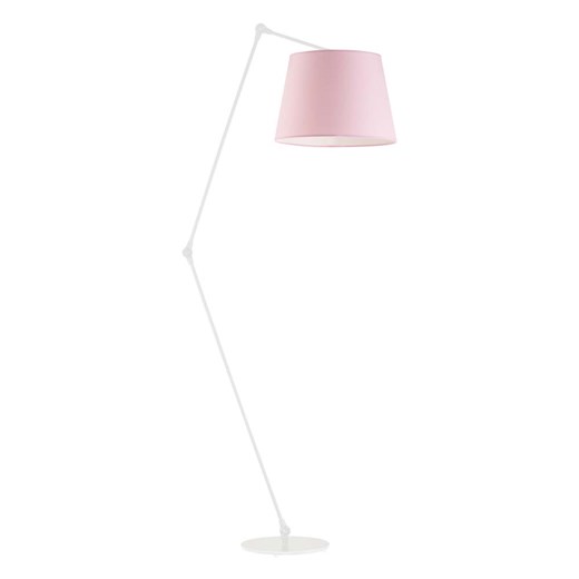 Biała lampa podłogowa na wysięgniku MANILA do pokoju dziecka ze sklepu Lysne w kategorii Lampy dziecięce - zdjęcie 181864794