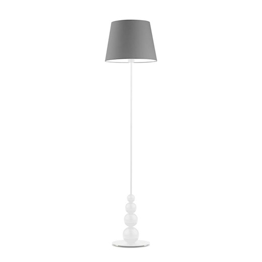 Biała lampa stojąca podłogowa w stylu skandynawskim LIZBONA ze sklepu Lysne w kategorii Lampy podłogowe - zdjęcie 181865004