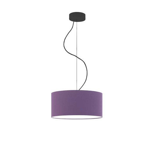 Fioletowa lampa wisząca w stylu vintage HAJFA fi - 30 cm ze sklepu Lysne w kategorii Lampy wiszące - zdjęcie 181865482