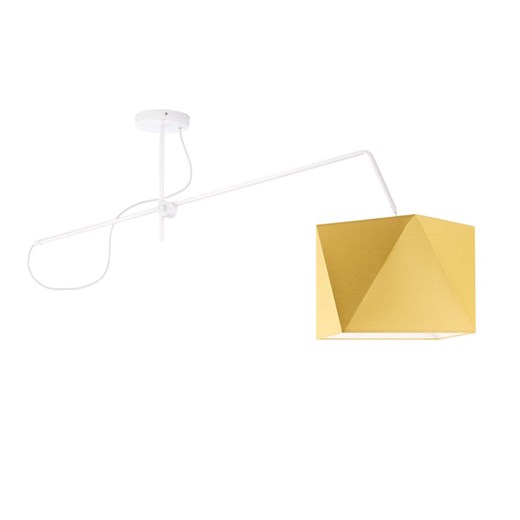 Lampa sufitowa z regulowanym ramieniem BUFFALO z musztardowym kloszem ze sklepu Lysne w kategorii Lampy dziecięce - zdjęcie 181866293
