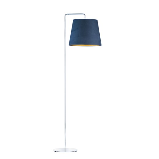 Designerska lampa podłogowa z abażurem ze złotym wnętrzem RIJAD VELUR ze sklepu Lysne w kategorii Lampy podłogowe - zdjęcie 181866532