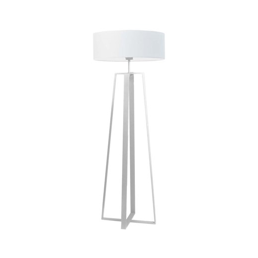 Biała lampa stojąca do salonu MOSS ze sklepu Lysne w kategorii Lampy podłogowe - zdjęcie 181866793