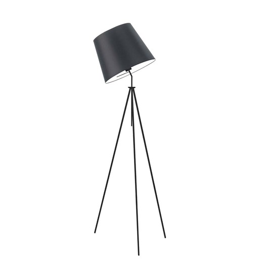 Czarna lampa podłogowa do sypialni na trójnogu OSLO ze sklepu Lysne w kategorii Lampy podłogowe - zdjęcie 181866890