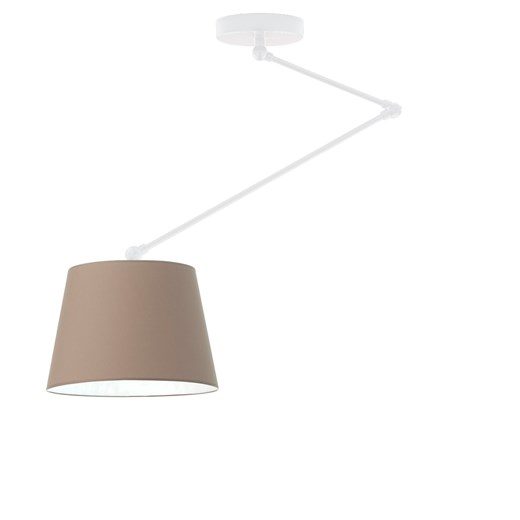 Biało-beżowa lampa wisząca z regulacją kąta padania światła JUMA ze sklepu Lysne w kategorii Lampy wiszące - zdjęcie 181867134