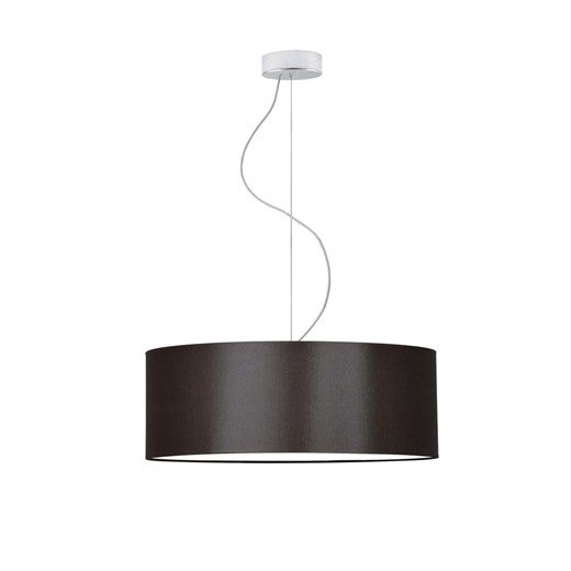 Brązowa lampa wisząca do kuchni HAJFA fi - 50 cm - kolor brązowy ze sklepu Lysne w kategorii Lampy wiszące - zdjęcie 181868271