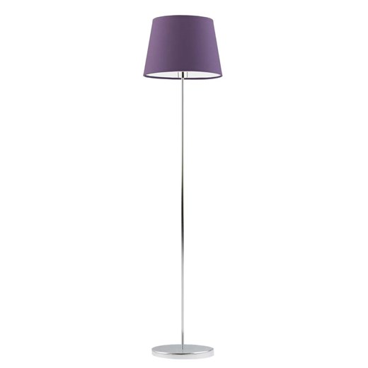 Minimalistyczna lampa stojąca z fioletowym abażurem VASTO ze sklepu Lysne w kategorii Lampy podłogowe - zdjęcie 181869901