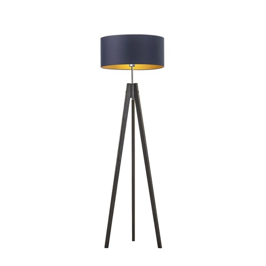 Lampa podłogowa z drewnianym stelażem HAITI GOLD ze sklepu Lysne w kategorii Lampy podłogowe - zdjęcie 181870530