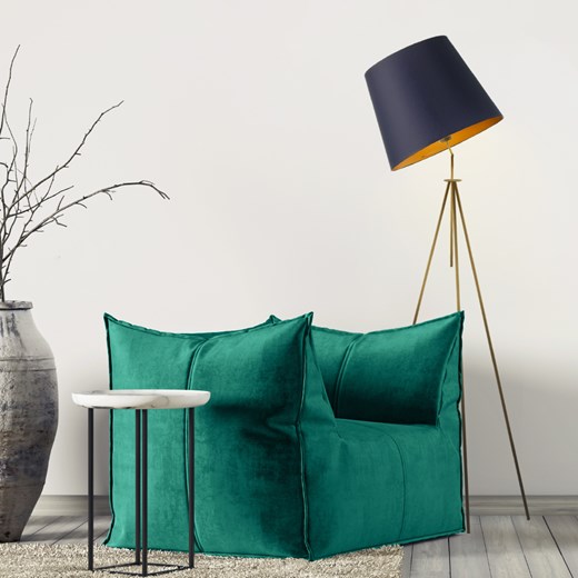 Elegancka lampa stojąca do czytania w salonie OSLO GOLD ze sklepu Lysne w kategorii Lampy podłogowe - zdjęcie 181870554