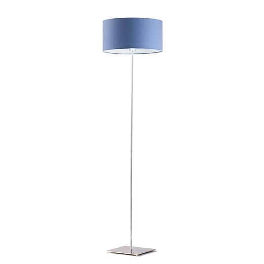 Chromowana lampa stojąca do pokoju dziecka SOFIA z niebieskim kloszem ze sklepu Lysne w kategorii Lampy dziecięce - zdjęcie 181871990