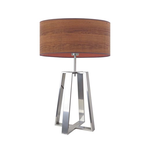 Lampa stołowa do salonu THOR ECO z fornirowym abażurem ze sklepu Lysne w kategorii Lampy stołowe - zdjęcie 181873110