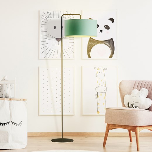 Lampa stojąca dla dzieci w kolorze mięty BOLIVIA ze sklepu Lysne w kategorii Lampy dziecięce - zdjęcie 181873360