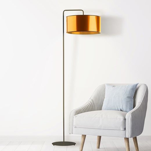 Designerska lampa stojąca do czytania BOLIVIA MIRROR ze sklepu Lysne w kategorii Lampy podłogowe - zdjęcie 181873363