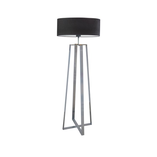 Lampa podłogowa do salonu w stylu glamour MOSS VELUR ze sklepu Lysne w kategorii Lampy podłogowe - zdjęcie 181874032