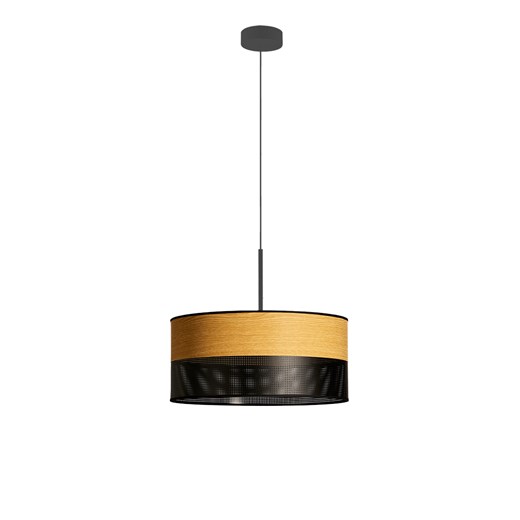 Regulowana lampa wisząca do salonu z designerskim abażurem SINTRA DUAL fi - 40 cm ze sklepu Lysne w kategorii Lampy wiszące - zdjęcie 181874773