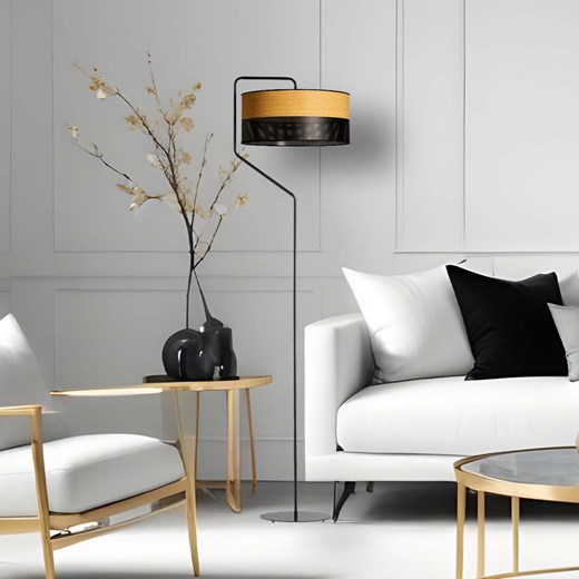 Nowoczesna lampa stojąca do salonu TESALLIA DUAL ze sklepu Lysne w kategorii Lampy podłogowe - zdjęcie 181874780