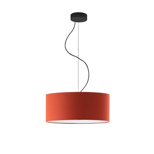 Długa lampa wisząca nad schody HAJFA fi - 40 cm - kolor rdzawy ze sklepu Lysne w kategorii Lampy wiszące - zdjęcie 181874983