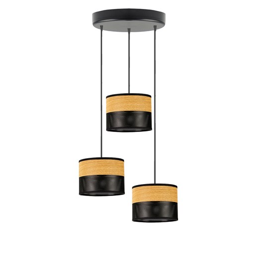 3-punktowa lampa wisząca z regulacją wysokości PUEBLO DUAL ze sklepu Lysne w kategorii Lampy wiszące - zdjęcie 181875153