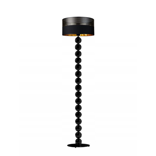 Czarno-złota lampa podłogowa glamour GIZA GLAM ze sklepu Lysne w kategorii Lampy podłogowe - zdjęcie 181875533