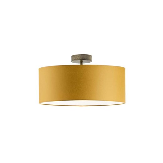 Designerska lampa sufitowa do salonu z abażurem WENECJA fi - 40 cm - kolor musztardowy ze sklepu Lysne w kategorii Lampy dziecięce - zdjęcie 181875642