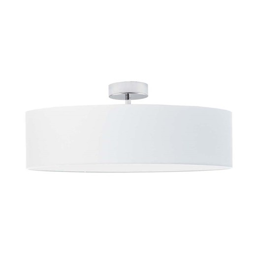 Biały plafon sufitowy do sypialni WENECJA fi - 60 cm - kolor biały ze sklepu Lysne w kategorii Lampy sufitowe - zdjęcie 181875653