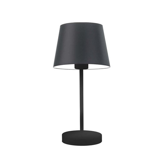 Czarna lampa stołowa nocna biurkowa SIENA z czarnym abażurem ze sklepu Lysne w kategorii Lampy stołowe - zdjęcie 181875982