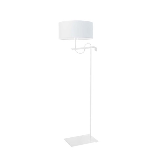Nowoczesna lampa podłogowa w kolorze białym KAMERUN ze sklepu Lysne w kategorii Lampy podłogowe - zdjęcie 181876191