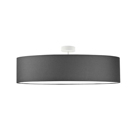 Nowoczesna lampa sufitowa GRENADA  fi - 80 cm - kolor grafitowy ze sklepu Lysne w kategorii Lampy sufitowe - zdjęcie 181876381