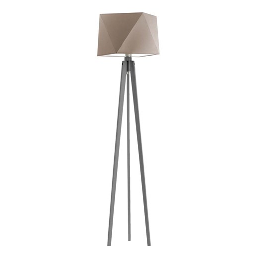 Lampa stojąca drewniany trójnóg do salonu BOMBAJ ze sklepu Lysne w kategorii Lampy podłogowe - zdjęcie 181877132