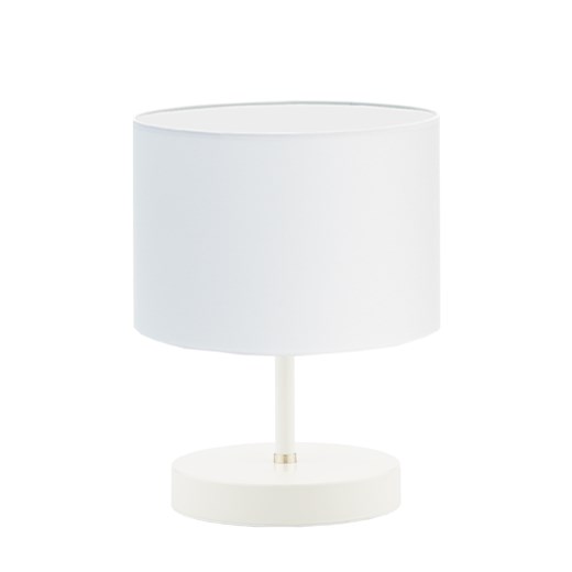 Biała lampa nocna z abażurem AWINION ze sklepu Lysne w kategorii Lampy stołowe - zdjęcie 181877520