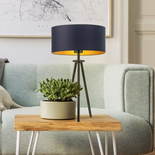 Designerska lampka nocna do na stolik do pokoju ALTA GOLD ze sklepu Lysne w kategorii Lampy stołowe - zdjęcie 181879024