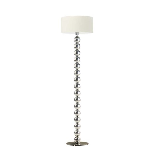 Designerska lampa stojąca do sypialni GIZA ze srebrnymi kulami ze sklepu Lysne w kategorii Lampy podłogowe - zdjęcie 181879143