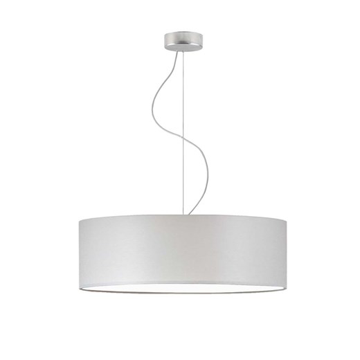 Skandynawska lampa wisząca do pokoju HAJFA fi - 60 cm - kolor jasny szary ze sklepu Lysne w kategorii Lampy wiszące - zdjęcie 181879171