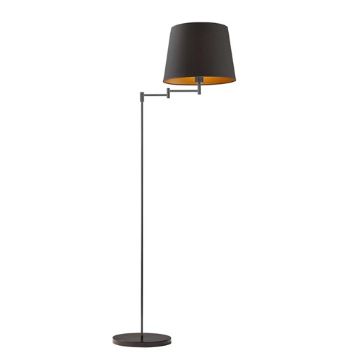 Czarna lampa podłogowa do sypialni ASTI GOLD ze sklepu Lysne w kategorii Lampy podłogowe - zdjęcie 181880304