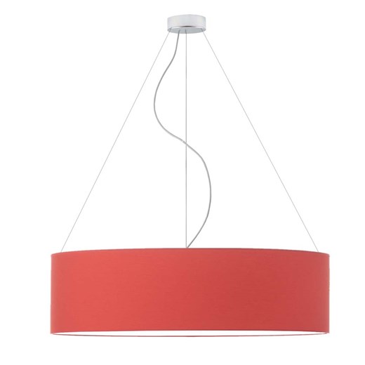 Designerska lampa wisząca PORTO fi - 80 cm - kolor czerwony ze sklepu Lysne w kategorii Lampy wiszące - zdjęcie 181880870