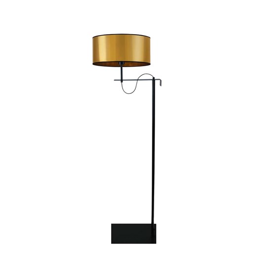 Czarna lampa stojąca loft w miedzianym kloszem KAMERUN MIRROR ze sklepu Lysne w kategorii Lampy podłogowe - zdjęcie 181881361