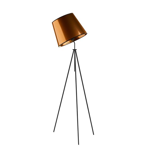 Czarno-miedziana lampa stojąca w stylu industrialnym OSLO MIRROR ze sklepu Lysne w kategorii Lampy podłogowe - zdjęcie 181882303